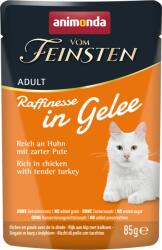 Animonda Vom Feinsten Adult Raffinesse Gelee - csirke és pulyka - 85 g