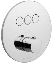 PAFFONI Compact Box - Termosztatikus keverő 3 készülékhez, rejtett, krómozott CPT019CR (CPT019CR)
