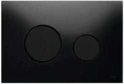 Tece TECEloop - Süllyesztett vezérlés, fekete üveg/fekete 9240657 (9240657)