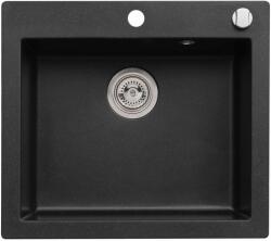 Alveus Cortina - Gránit mosogató 570x500 mm, lefolyásszabályozóval, szén-dioxiddal 1133447 (1133447)