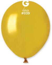 Gemar Metál arany lufi 13 cm