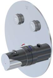 Steinberg 390 - Termosztatikus, rejtett keverő 2 készülékhez, krómozott 390 4321 3 (390 4321 3)