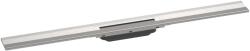 Hansgrohe RainDrain Flex - Lineáris zuhanytálca rozsdamentes acél ráccsal 900, falra szerelhető, rövidíthető, csiszolt rozsdamentes acélból készült 56052800 (56052800)