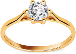 Heratis Forever Reisa gyűrű lab-grown gyémánttal, sárga arany ALLG008P
