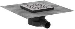 Hansgrohe RainDrain Point - Padlólefolyó, 15x15 cm, csiszolt rozsdamentes acélból 56248800 (56248800)