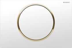 Geberit Sigma10 - Süllyesztett vezérlőgomb, fehér/arany 115.758. KK. 5 (115.758.KK.5)