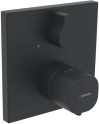 Hansa Living - Termosztatikus rejtett zuhanykeverő, matt fekete 8113956233 (8113956233)