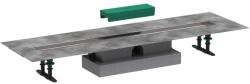 Hansgrohe uBox universal - Készlet 90 cm-es lineáris zuhanytálca lapos beépítéséhez, rozsdamentes acélból 56019180 (56019180)