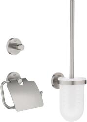 GROHE QuickFix Start - WC-kiegészítő szett 3 az 1-ben, supersteel 41204DC0 (41204DC0)