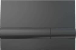 kielle Gemini I - Öblítésvezérlő gomb, fényes fekete 70206050 (70206050)