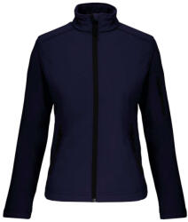 Kariban Női 3 rétegű softshell dzseki, Kariban KA400, Navy-2XL (ka400nv-2xl)