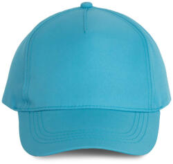K-UP KP157 poliészter 5 paneles baseball sapka K-UP, Surf Blue-U (kp157sub-u)