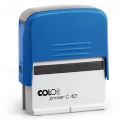 COLOP Bélyegző C40 Colop kék ház/kék párna (15314094) - bestoffice
