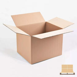 BESTOFFICE Kartondoboz, 3 rétegű, 300X200X160mm, 25db/köteg - FÉL RAKLAPOS (RYL_04_3KARTON300X200X160_FELRAKLAP)