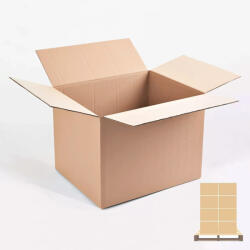 BESTOFFICE Kartondoboz, 3 rétegű, 400X300X260mm, 25db/köteg - RAKLAPOS (RYL_08_3KARTON400X300X260_RAKLAP)