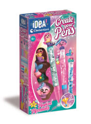  Színes Mermaid tollkészítő készlet Clementoni (CMC18159)