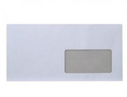 BLUERING Boríték LC6/5 enyvezett bélésnyomott jobb ablakos 45x90mm 114x229mm J20A15 Bluering® fehér (BORC65AB4590JDB) - bestoffice