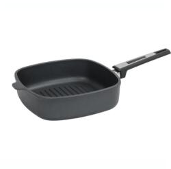 SKK Négyzet alakú titán grillező serpenyő SKK 11-es széria Titan Diamond 26x26 cm, 7 cm mély