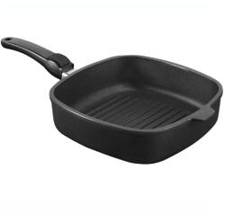 SKK Négyzet alakú titán grillező serpenyő SKK 11-es széria Titan Diamond 26x26 cm, 7 cm mély Levehető nyél
