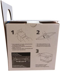  Stretchfólia rakományrögzítő öv 100x1200mm, 100db öv/tek. , 28 tek. /karton