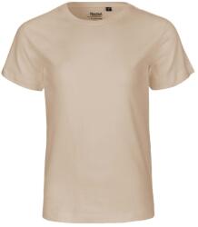 Neutral Rövid ujjú gyerek póló organikus Fairtrade biopamutból - Homokszínű | 116/122 (NE-O30001-1000329156)