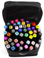  Kétvégű kreatív marker készlet, 48 klf. szín (53955) - printsisters