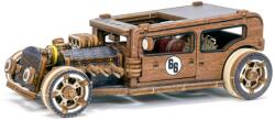 Wooden City Hot Rod 3D fa puzzle - Limitált kiadás (LE-001)