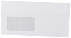 Bluering Boríték LA4 öntapadó bélésnyomott bal ablak 45x90mm 110×220mm B20A15 Bluering® fehér (BORLA4TBAL4590D) - printsisters