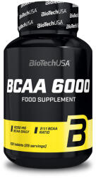 BioTechUSA BCAA 6000 - aminoacizi pentru creșterea și menținerea musculaturii - 100 tablete