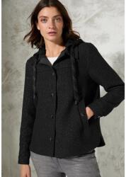 Cecil OTLT Blézer és dzseki - Fake Wool Overshirt w. Hoody 2410