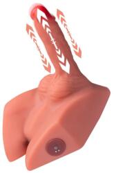 MISTRESS Michael 3 viteze de penetrare + 4 vibratii Vibrator