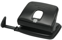 ICO Lyukasztó, kétlyukú, 15 lap, SAX "318", fekete (3278) - iroszer24