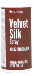 Martellato SPRAY VELVET Silk - Colorant Alimentar Ciocolata cu Lapte, 400 ml (40LCV505)