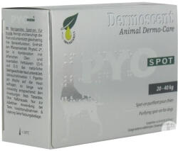 Dermoscent DERMOSCENT PYO spot, tratament adjuvant piele & blană câini, pipete, 4buc DERMOSCENT PYO spot 20 -40kg, tratament adjuvant piele & blană câini, 2.4ml x 4buc pipete