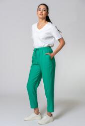 Hermosa Pantaloni uni conici din rayon, cu un croi lejer si modern GLORYA, Hermosa, verde