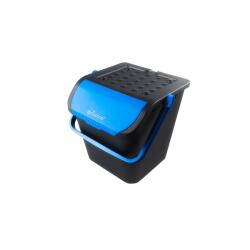 Ecoplast Cos stivuibil cu capac si maner, 28 litri, Eco (E2-EC28) Cos de gunoi