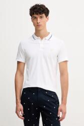 Guess poló NOLAN fehér, sima, M5YP66 J1314 - fehér L