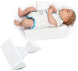 BabyJem Perna anti-rasucire pentru bebelusi side slee (culoare: alb)