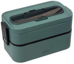 5five Cutie Lunch Box Green, plastic, 21.5 x 11 x H 11.5 cm