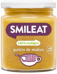 Smileat Piure de legume cu fasole alba, vitel si ulei de masline Bio +6 luni, 230g, Smileat