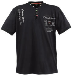 LAVECCHIA tricou bărbătesc 2042 oversize Gri inchis 5XL
