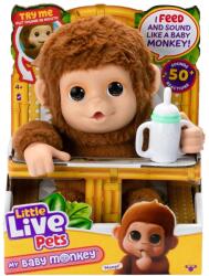 Moose Интерактивно бебе Moose Little Live Pets - Mango, маймуна (26558) - baby