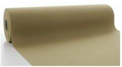 Mank asztali futó 40 cm x 24 m textilhatású - natúr barna