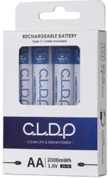 CLDP Acumulatori reincarcabili USB type C CLDP AAA Zn-Ni 1.6V (AAA1.6V500mWh)