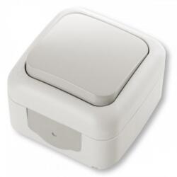 VIKO Intrerupator Simplu Aplicat Ip54 Pt 10a 250v Gri (90555501)