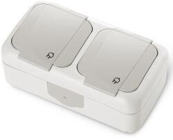 Schuko Priza Schuko Dubla Cu Capac Ip54 2p+e Pt 16a 250v (90555588)