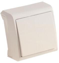 VIKO Intrerupator Simplu Aparent Pt 10a 250v Alb (90681001)