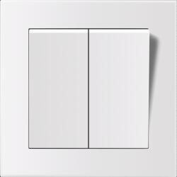 Entac Intrerupator incastrabil dublu alb Entac Arnold 105 (ERWS21-ARN-W)