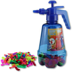 Flippy Set 300 de Baloane cu Apa, Flippy, Rezervor de Apa de Umplut, 1.5L, Autosigilate, 34 x 27 x 10 cm, Multicolor (teo-136035)