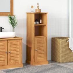 vidaXL Шкаф за баня с рафт VIGO Кафяв и меден кафяв 37 x 34 x 110 см (4019111)